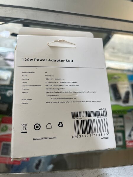 Chargeur rapide 120W USB-C