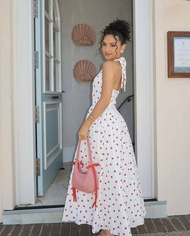 Robe d'été élégante femme