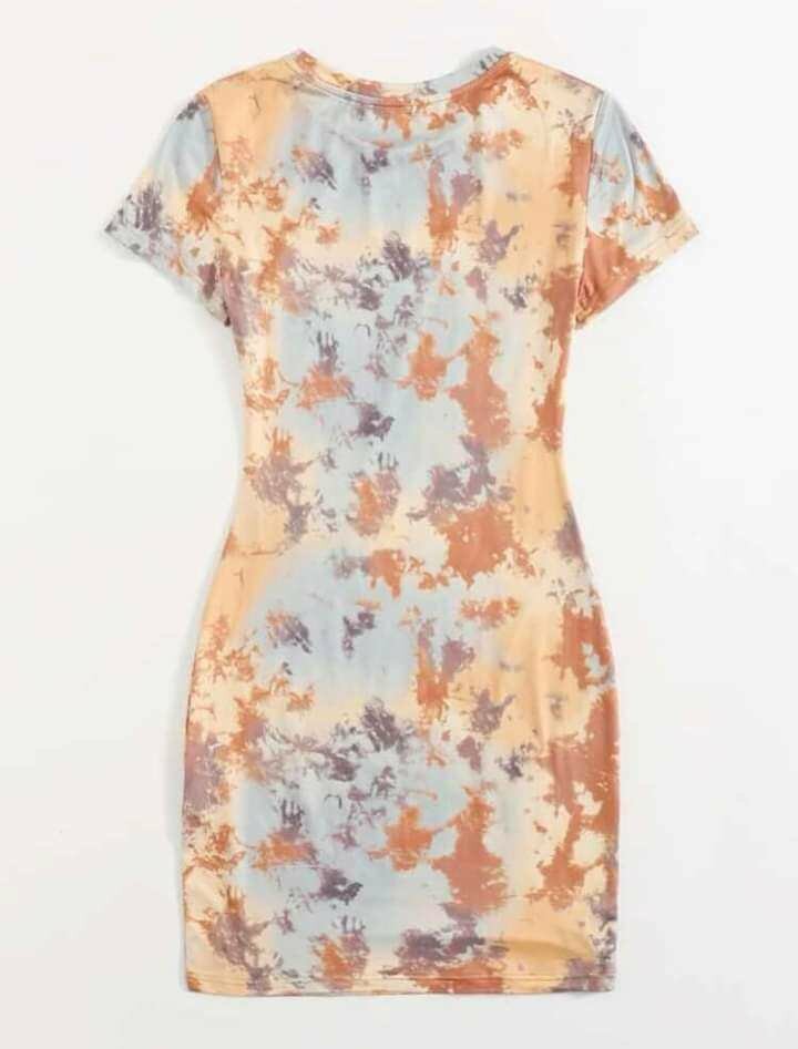 Robe Tie-Dye Californie Été