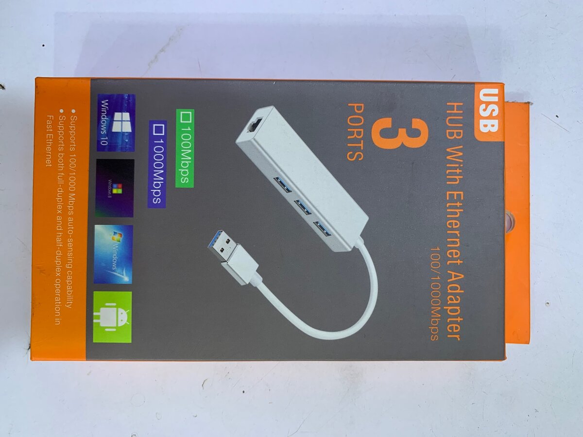 TYPE-C and USB ETHERNET ADAPTER