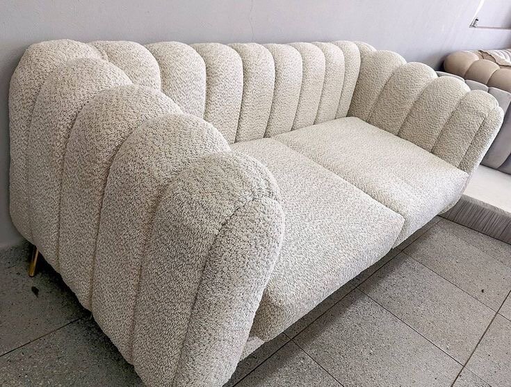 Canapé en velours moderne