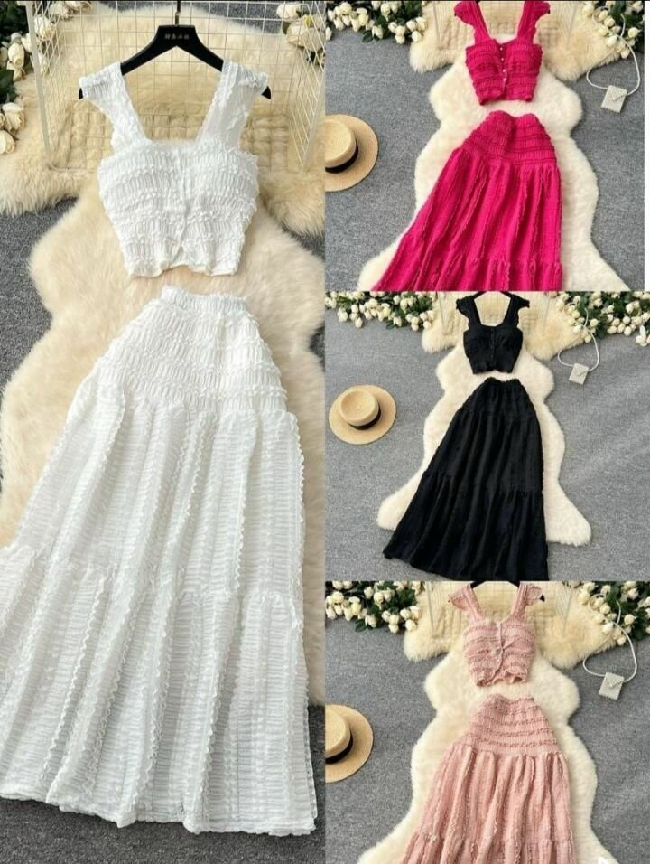 Robe estivale deux pièces femme