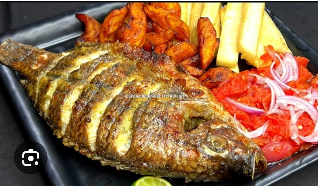 Poisson grillé délicieux