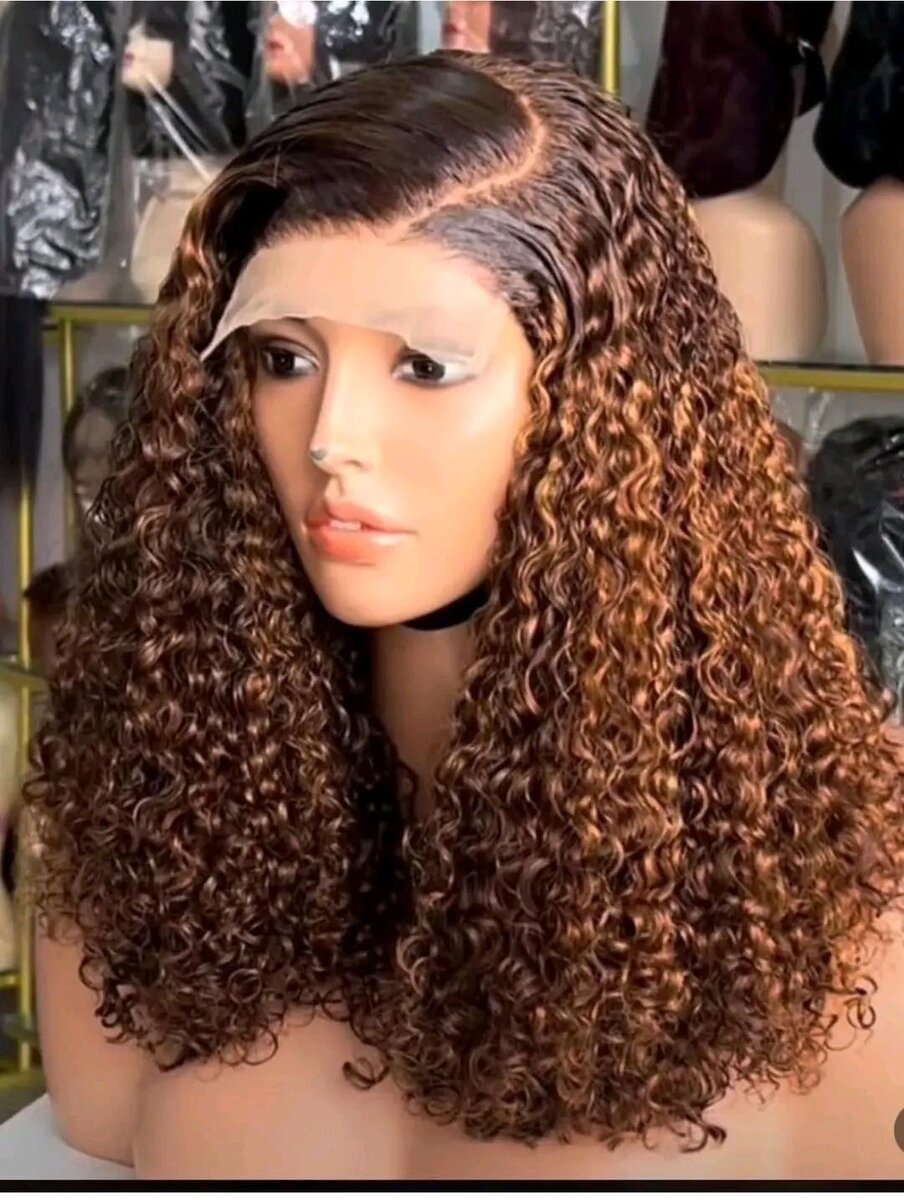 Perruque pixie curl taille 16