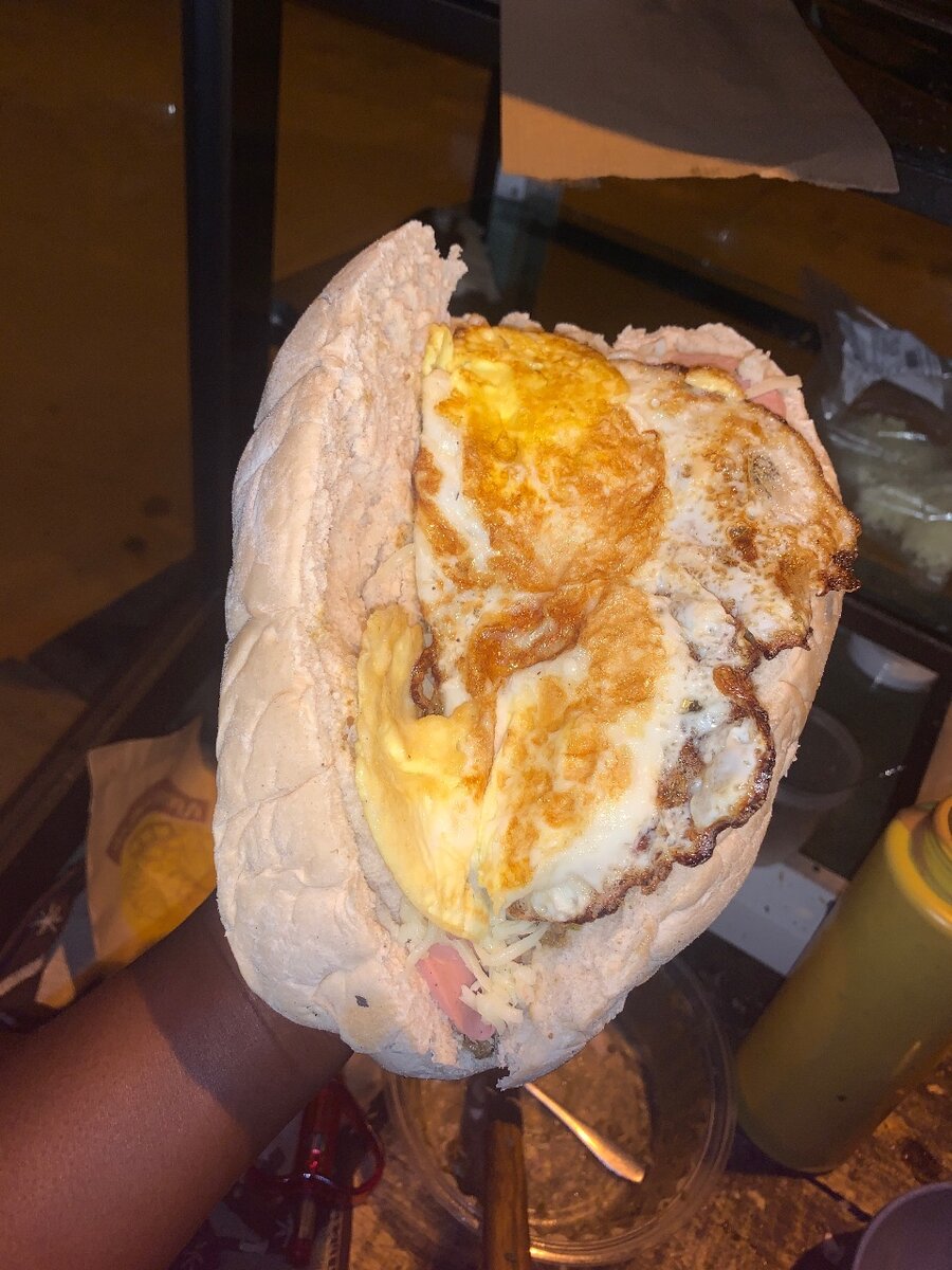 Panini fromage saucisson