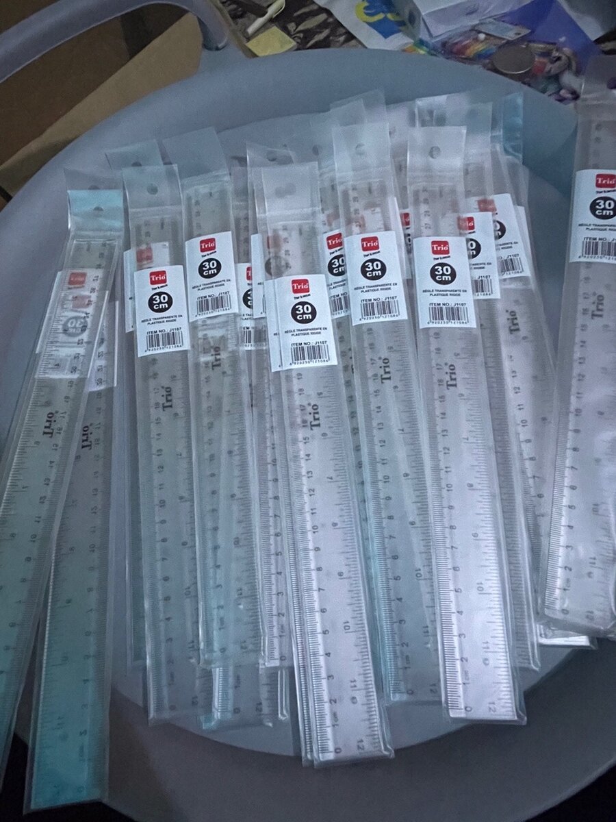 Règle Trio  30 cm rigide