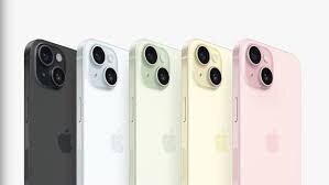 iPhone 15 - Couleurs variées