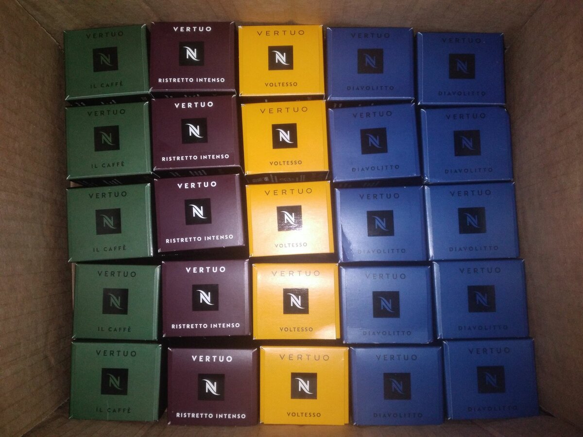 CAPSULES Nespresso VERTUO