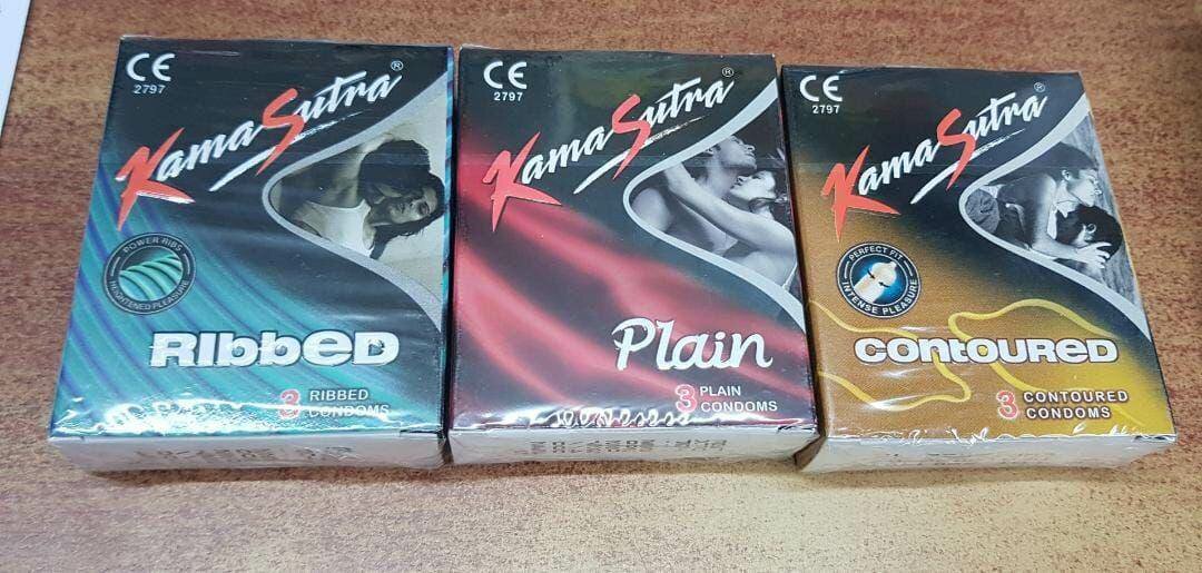 Kamasutra Condoms Assorted 3s