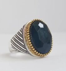 New Design Turkish Stylish Stone Ring For Men and Boys