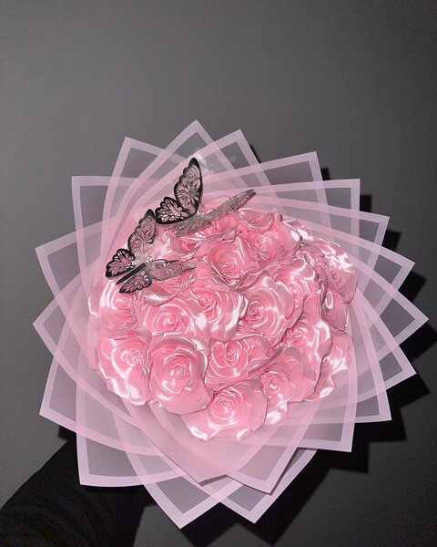 Bouquet de roses éternelles