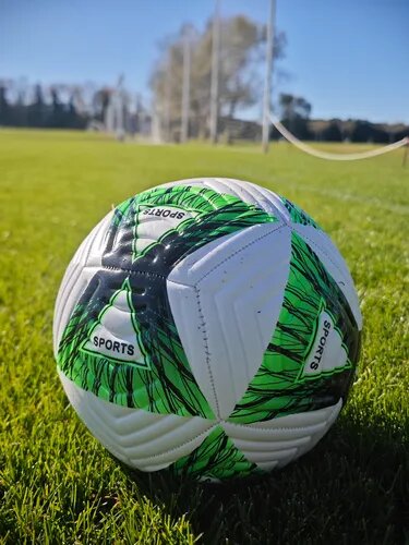 Ballon de football coloré