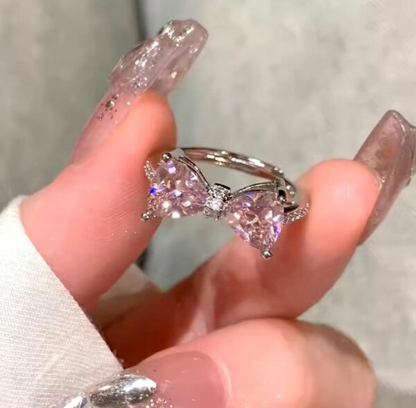 Zircon Pink Ring