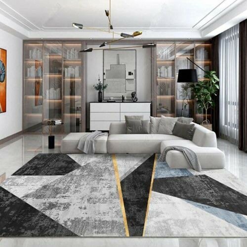 3D Visual Cosmic Planet Living Room Carpet, Size: 40x60cm  1