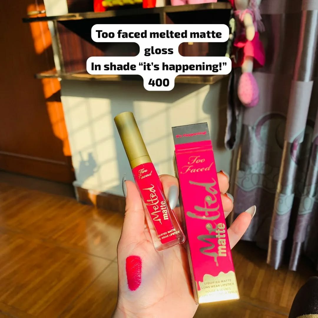 Too faced melted matte gloss 
