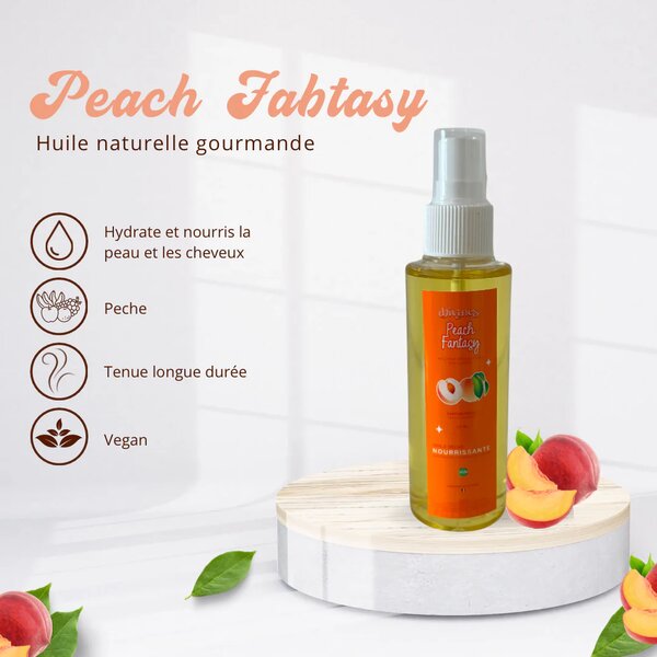 Huile Nourrissante Pêche Vegan