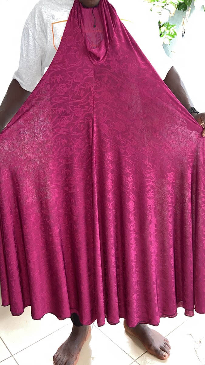 Robe longue élégante imprimée