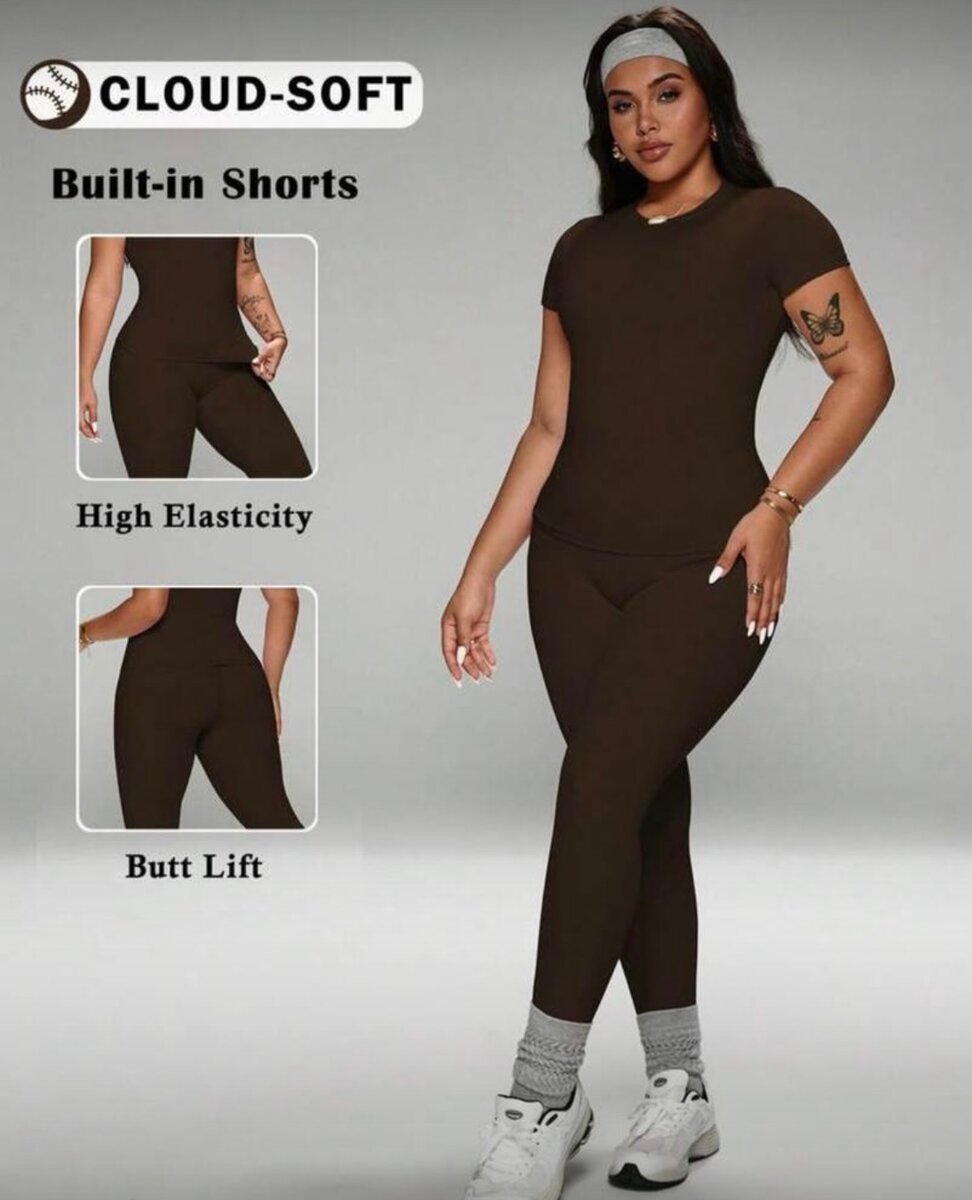 Ensemble Sportive Taille Haute