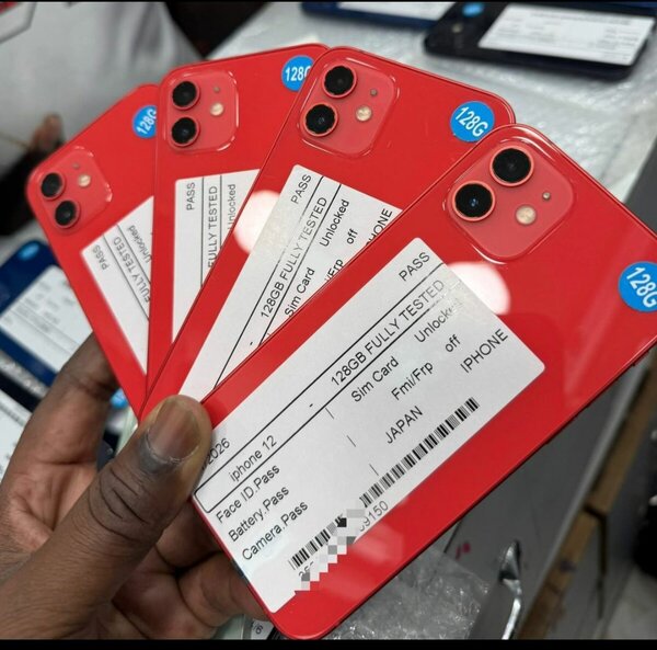 iPhone 12 reconditionné 128Go rouge