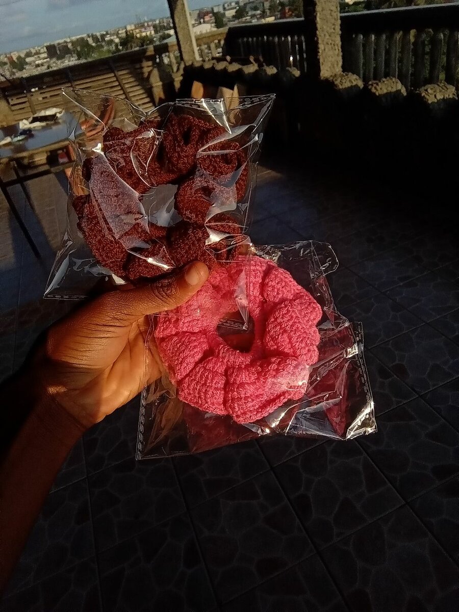 Lot de Chouchous en Tricot
