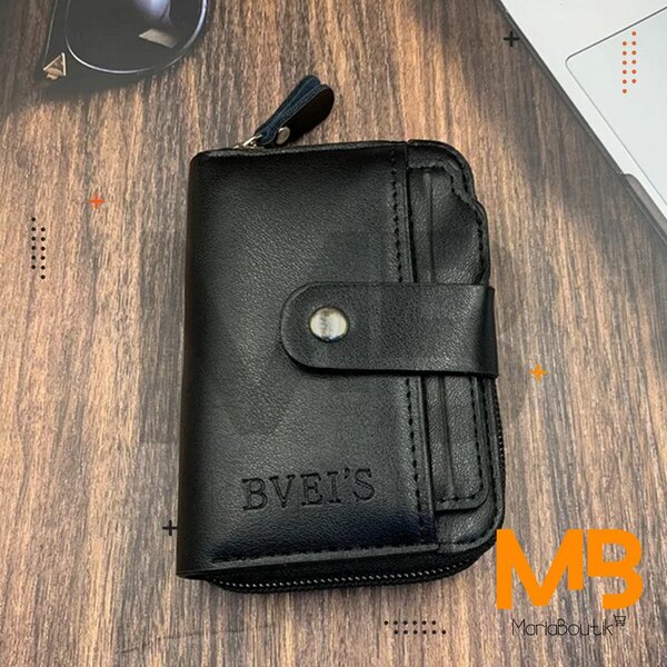 MBK Porte-carte Homme Noir