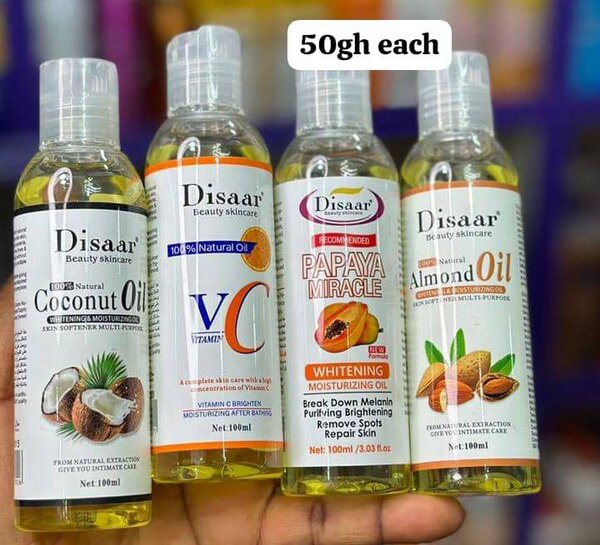 Disaar glowing body oils