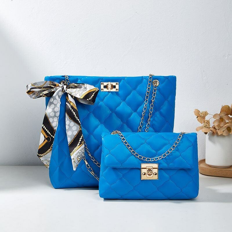 Ensemble sacs à main matelassés