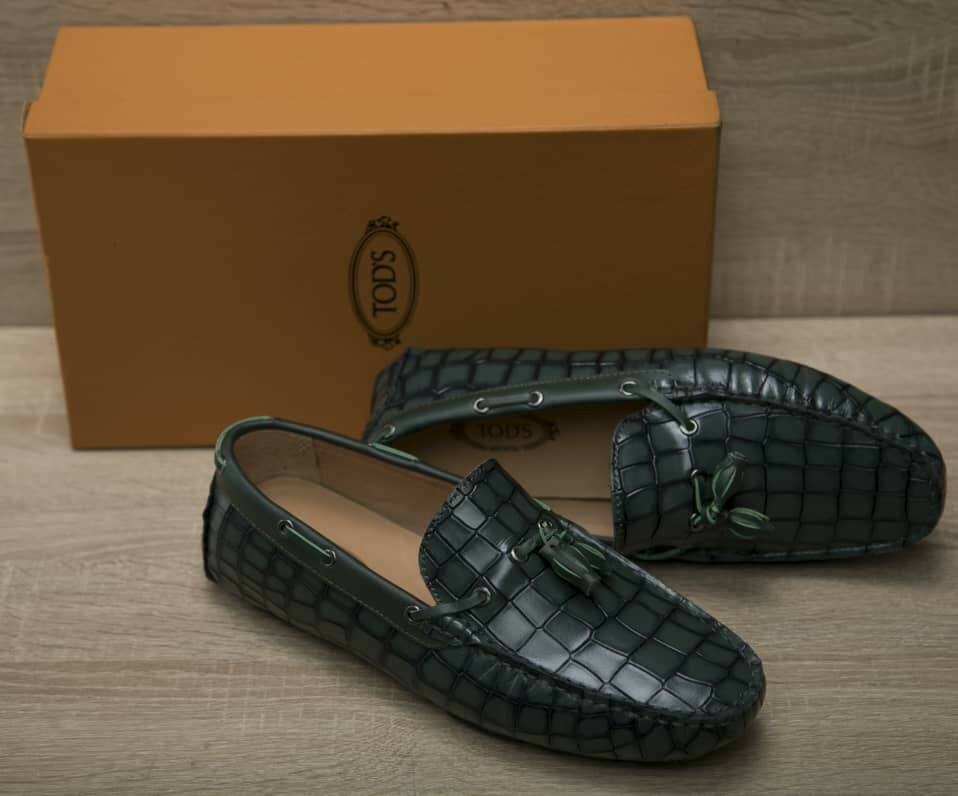 Mocassins en cuir élégants