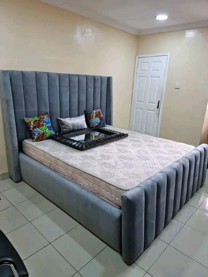 Bed frame and sofa