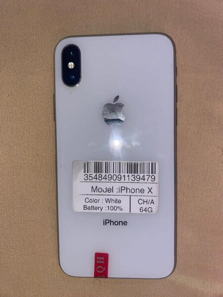 iPhone X 64GB Blanc Reconditionné