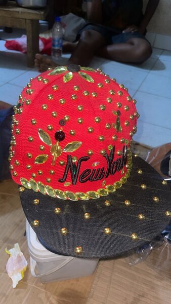 Casquette Strass New York