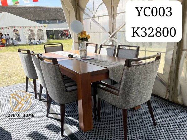 dining table and chairs