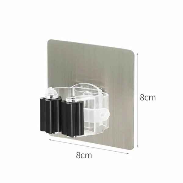 Crochet Mural Multi-Usages pour Balai et Serpillière T1. 