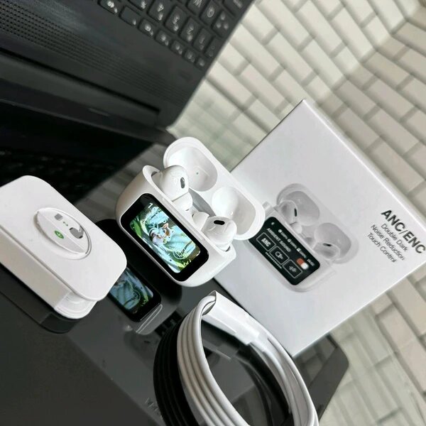 A9 pro Touch Screen ANC Wireless Headset TWS Noise Cancellin