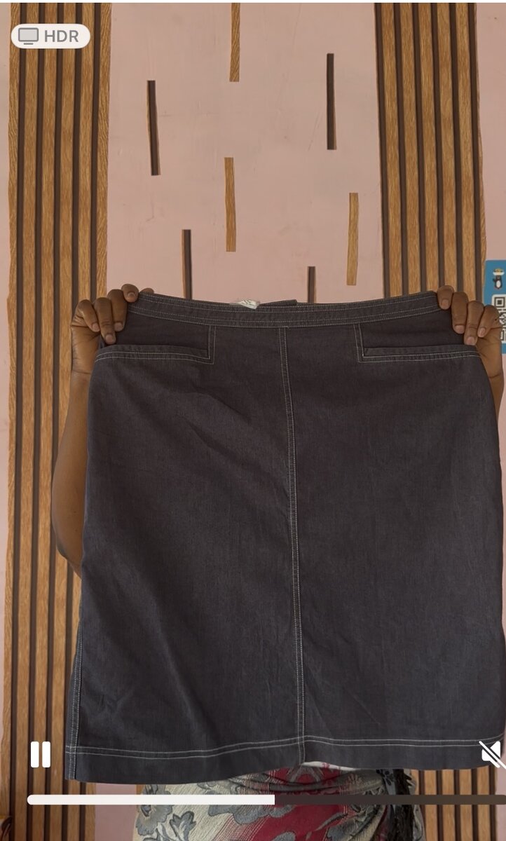 Jupe en denim tendance femme