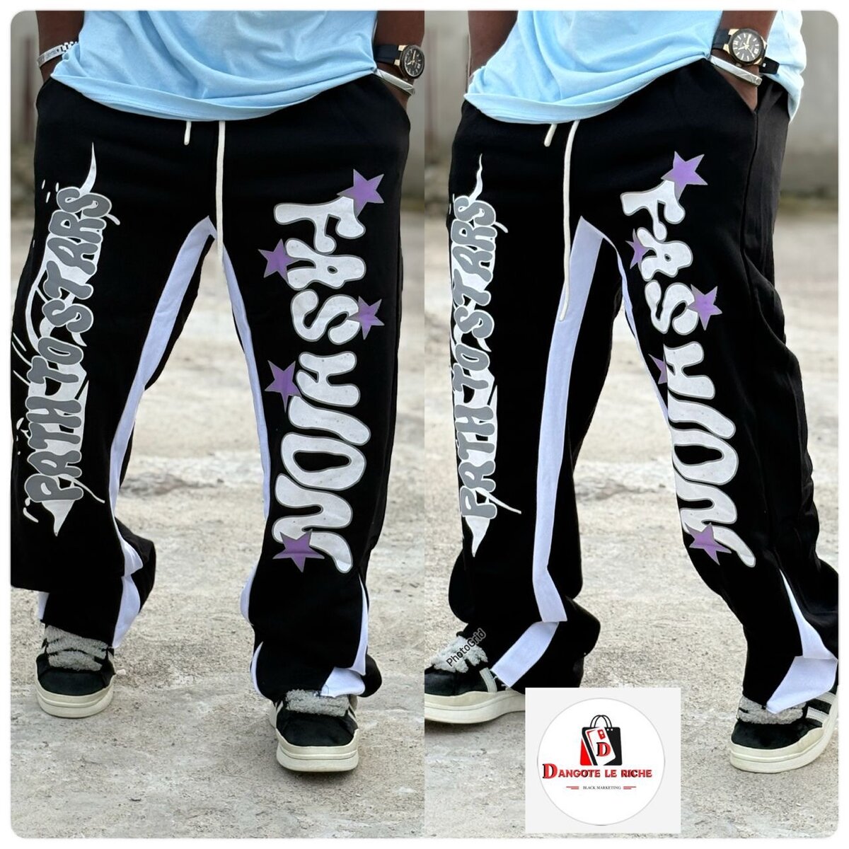 Pantalons tendance streetwear