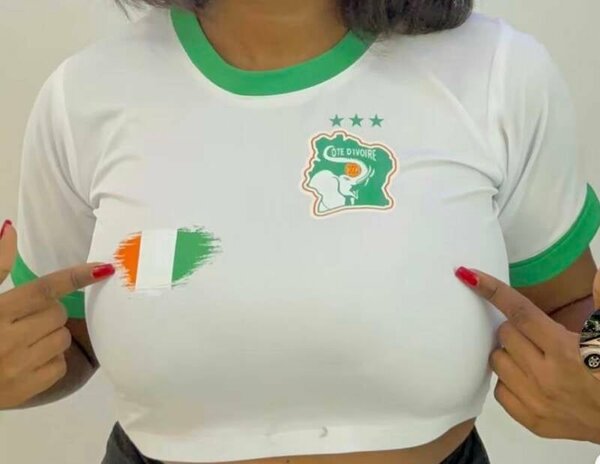 T-shirt Côte d'Ivoire