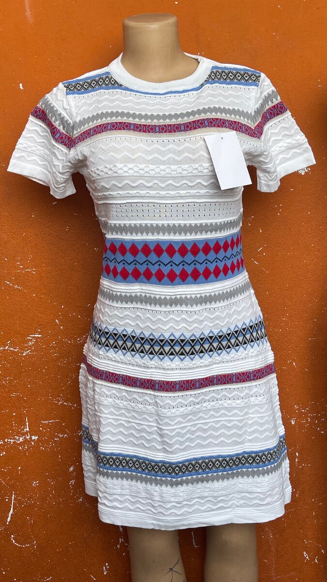 Robe bohème imprimée