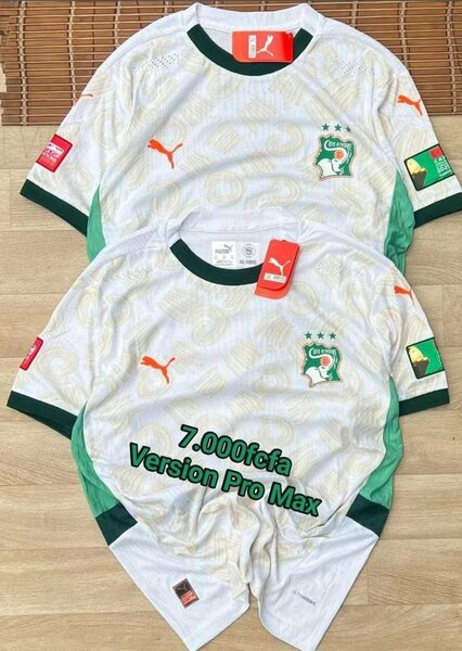 Maillot Côte d'Ivoire Football