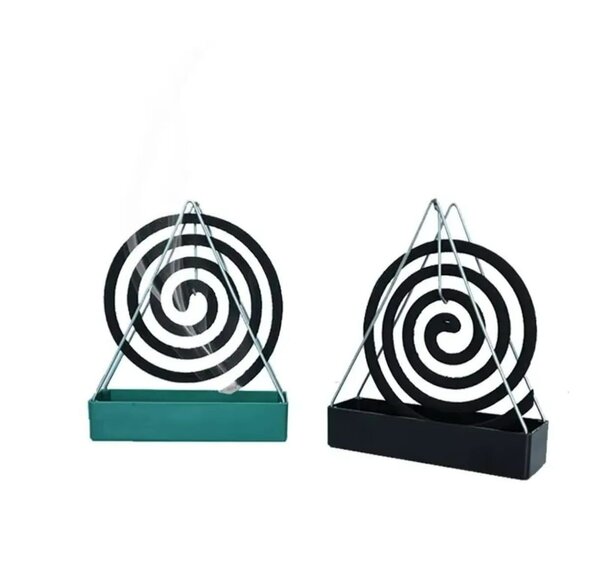 Porte-encens en spirale