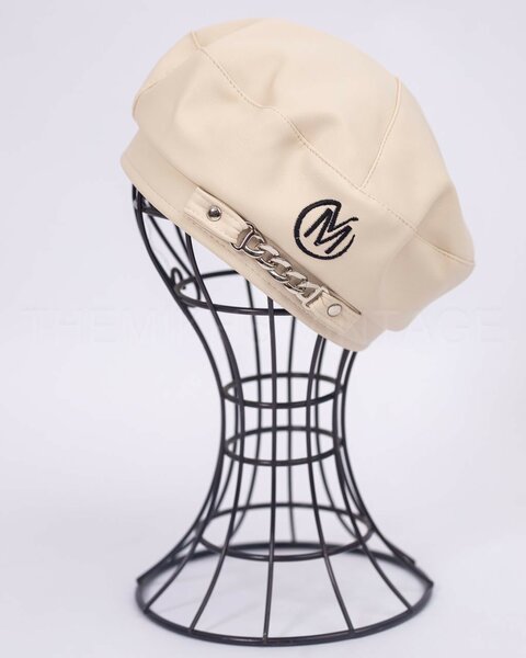 Leather Beret