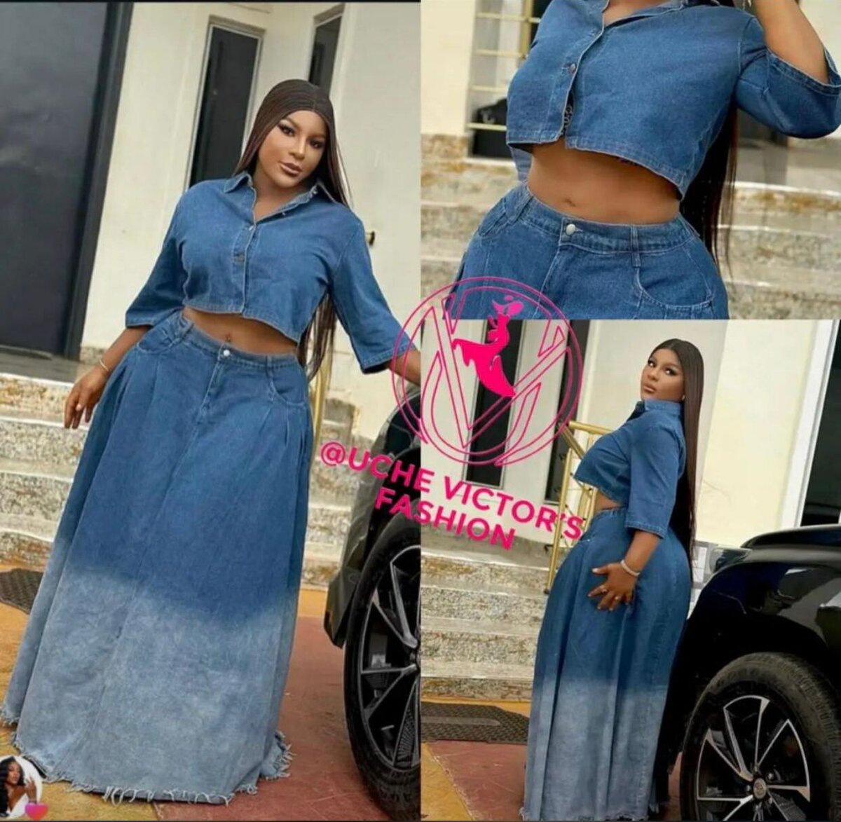 Ensemble en jean pour femme