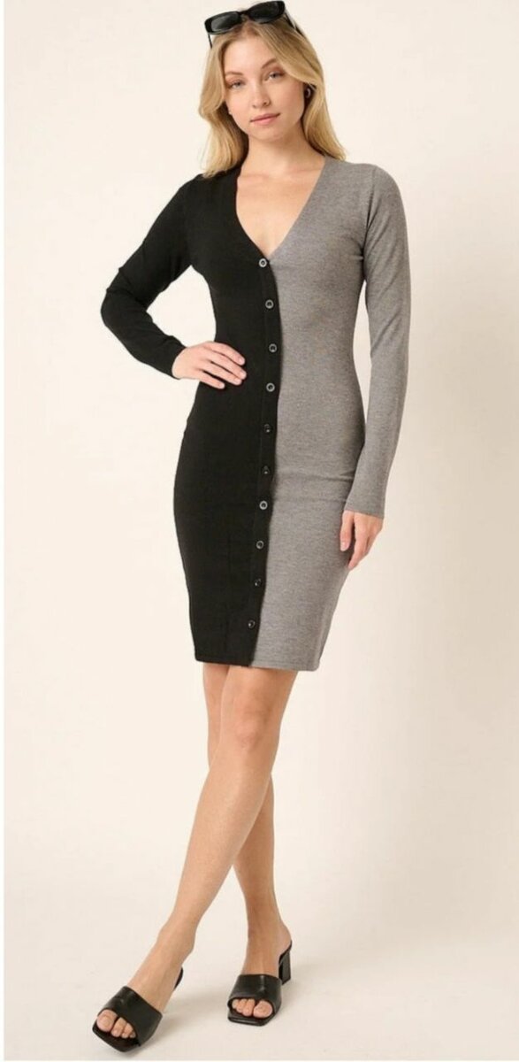 Women's Ying To My Yang Sweater Dress
