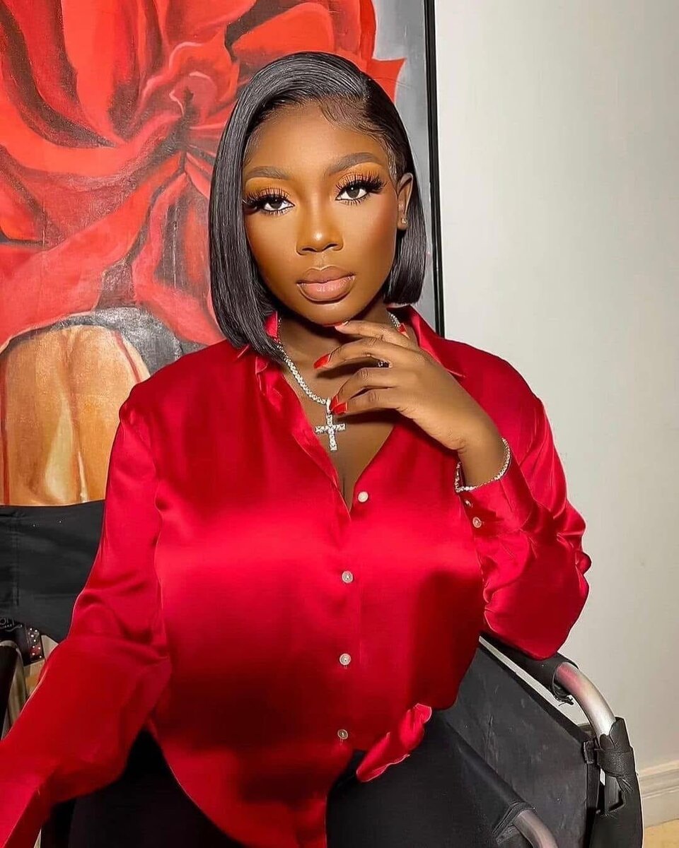 Chemise en satin élégant