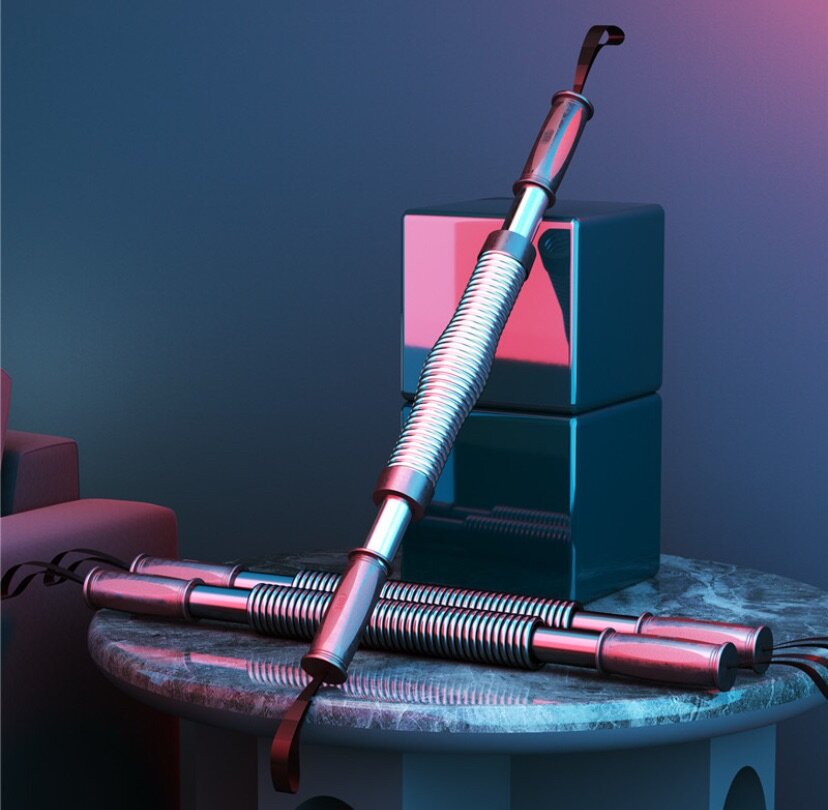 barre à ressort de musculation