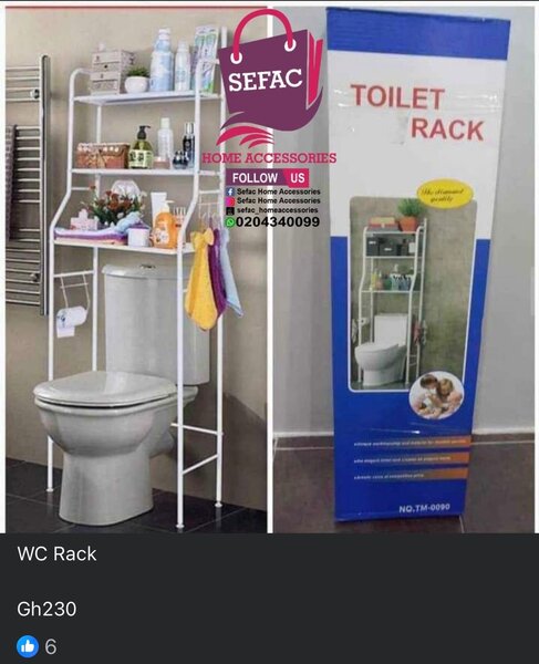 Toilet rack