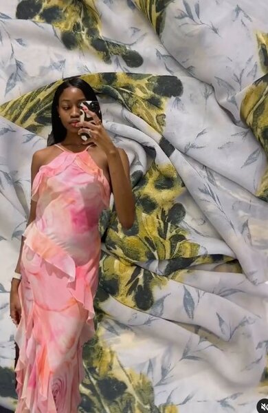 Красивый индийский шифон