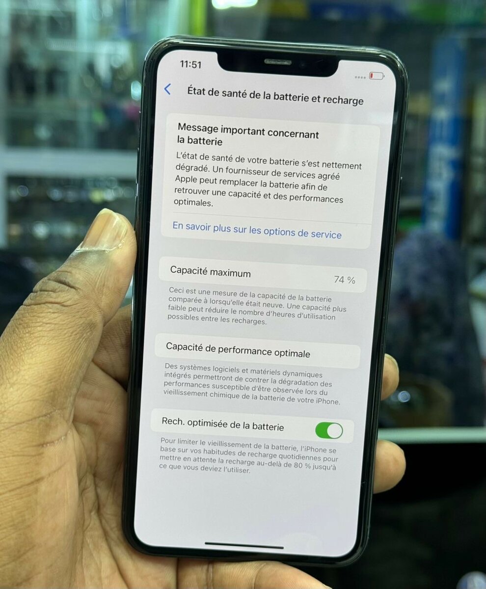 iPhone 11 Pro Max 256 go Vert