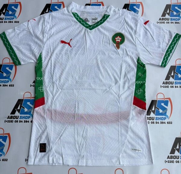 Maillot de football Maroc