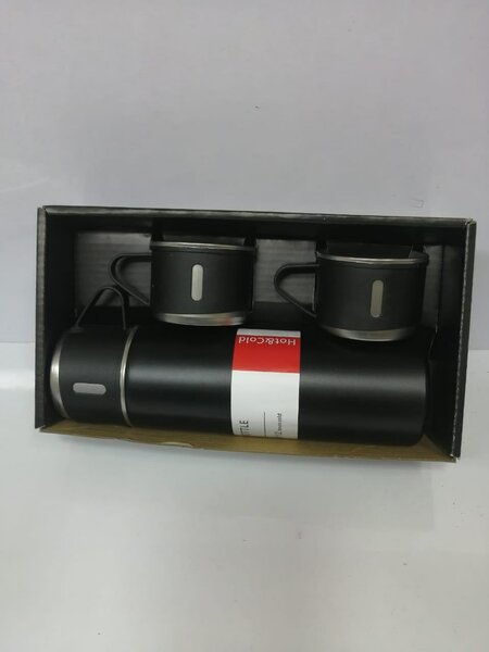 Ensemble Thermos 500ml avec 2 Gobelets